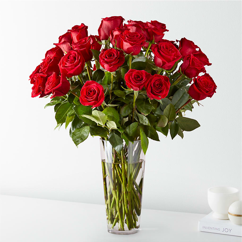 Long Stem Red Rose Bouquet – Rosemary Flower Shop Inc, Wappingers Falls NY