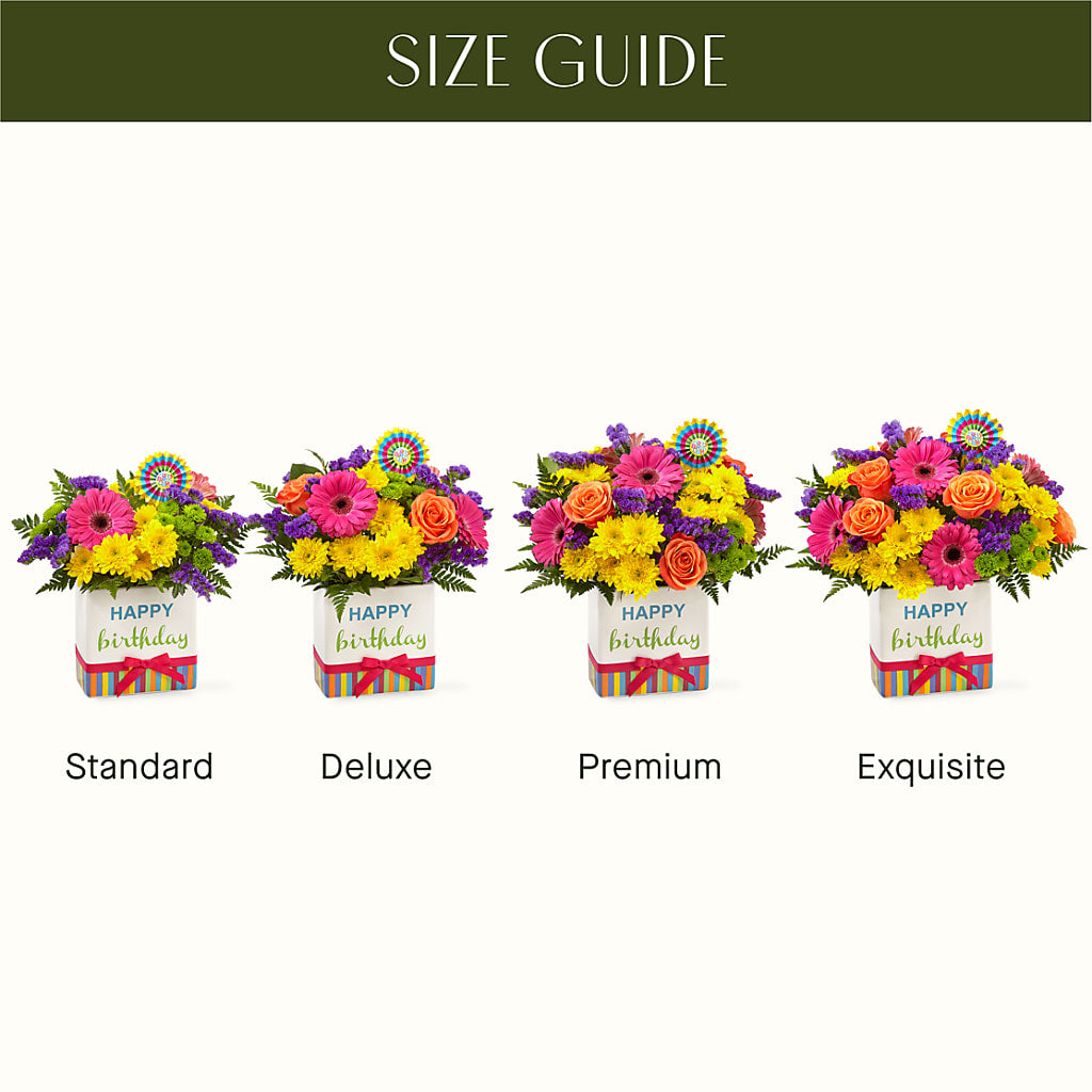 Birthday Brights Bouquet – Rosemary Flower Shop Inc, Wappingers Falls NY