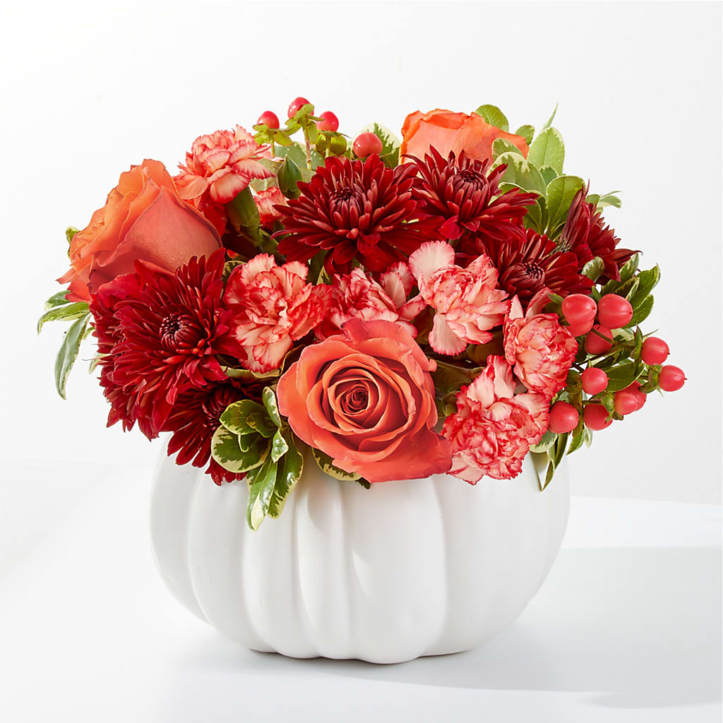 Autumn Air Pumpkin Bouquet – Rosemary Flower Shop Inc, Wappingers Falls NY