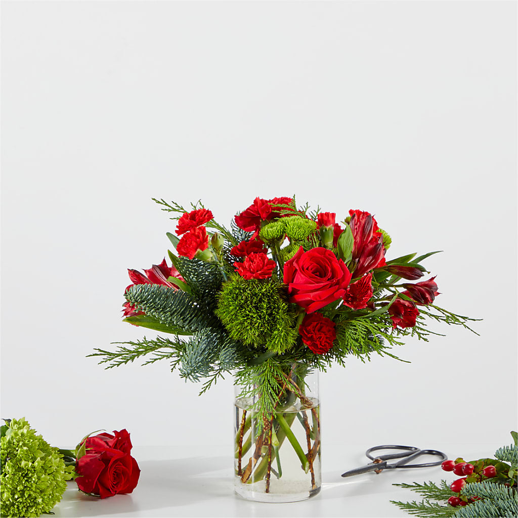 Merry Moment Bouquet – A Florist Original – Rosemary Flower Shop Inc, Wappingers Falls NY