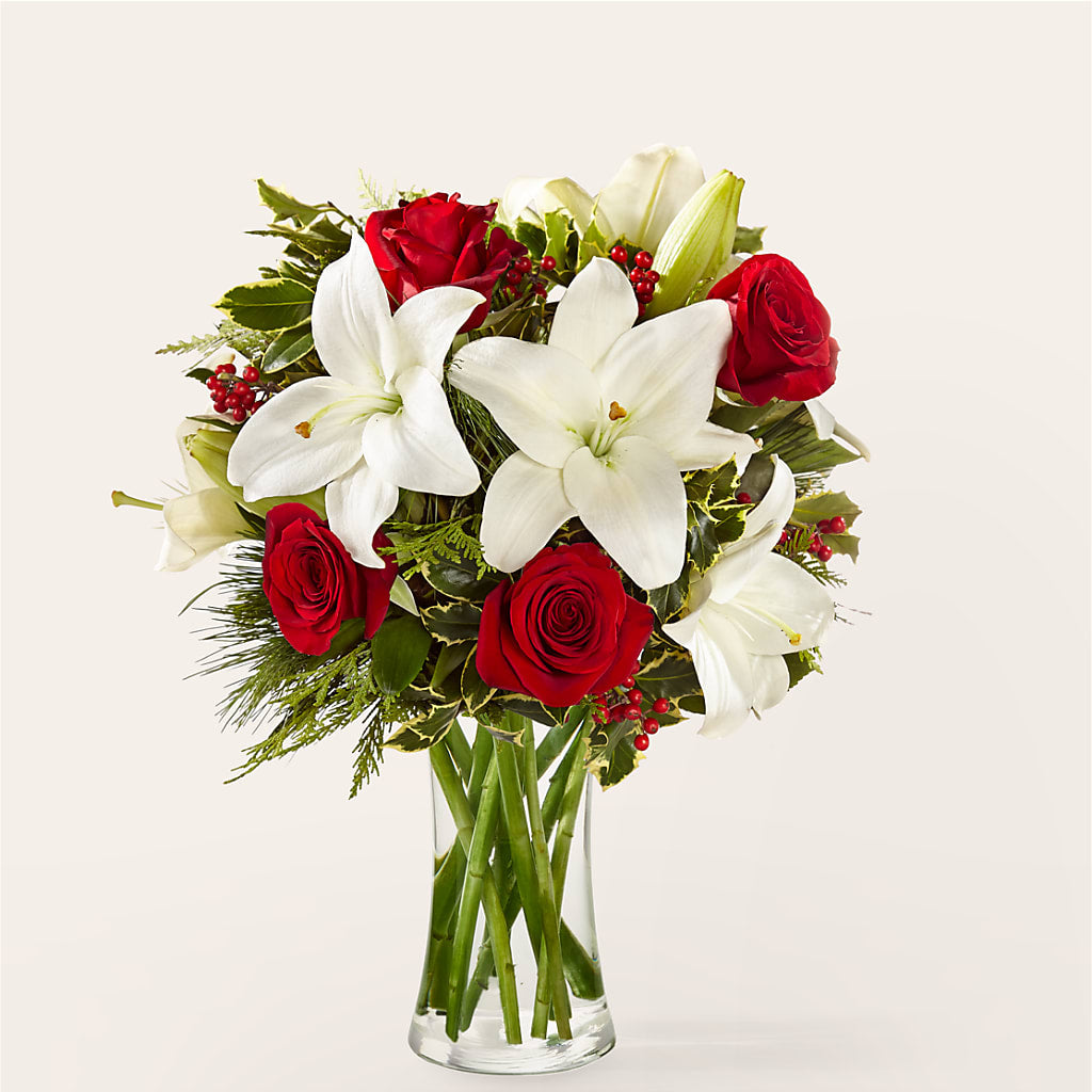 Sparkling Snowflakes Bouquet – Rosemary Flower Shop Inc, Wappingers Falls NY