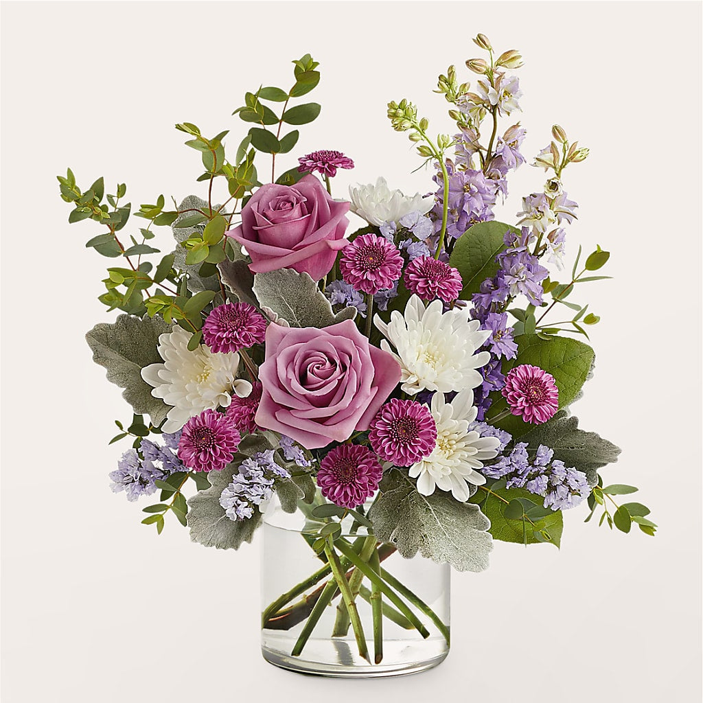 Violet Frost Bouquet – Rosemary Flower Shop Inc, Wappingers Falls NY