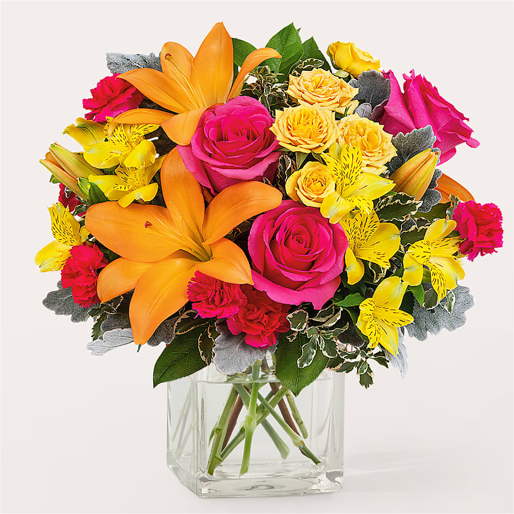 To the Tropics Bouquet – Rosemary Flower Shop Inc, Wappingers Falls NY