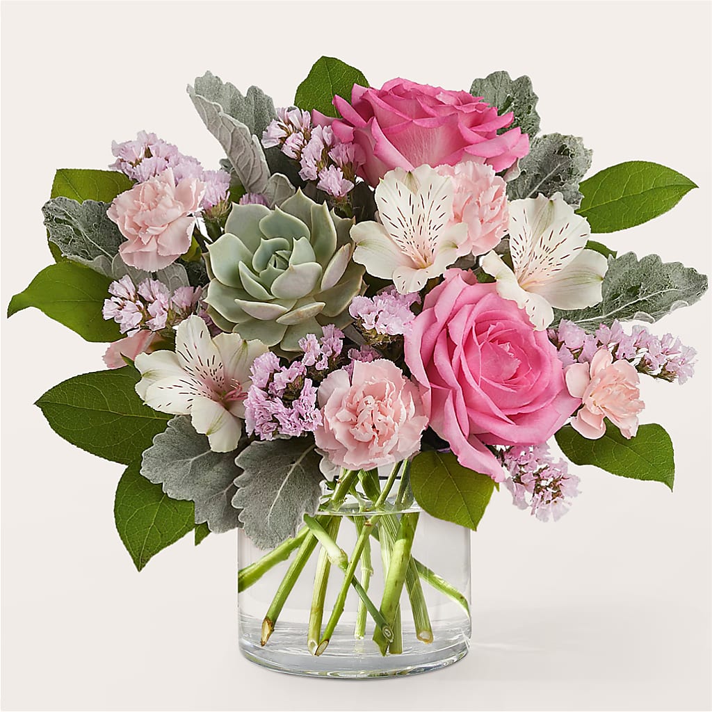 Dusty Rose Bouquet – Rosemary Flower Shop Inc, Wappingers Falls NY