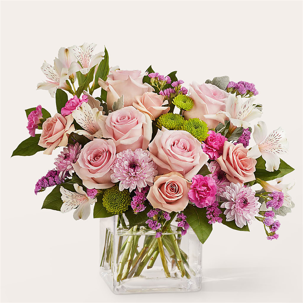 Pink Suede Bouquet – Rosemary Flower Shop Inc, Wappingers Falls NY