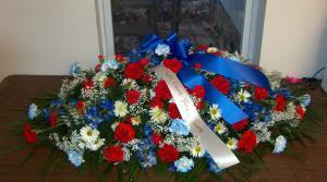 CASKET SPRAY – Rosemary Flower Shop Inc, Wappingers Falls NY