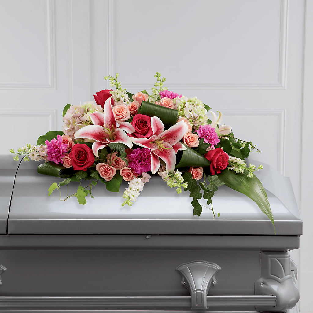 Splendid Grace Casket Spray – Rosemary Flower Shop Inc, Wappingers Falls NY