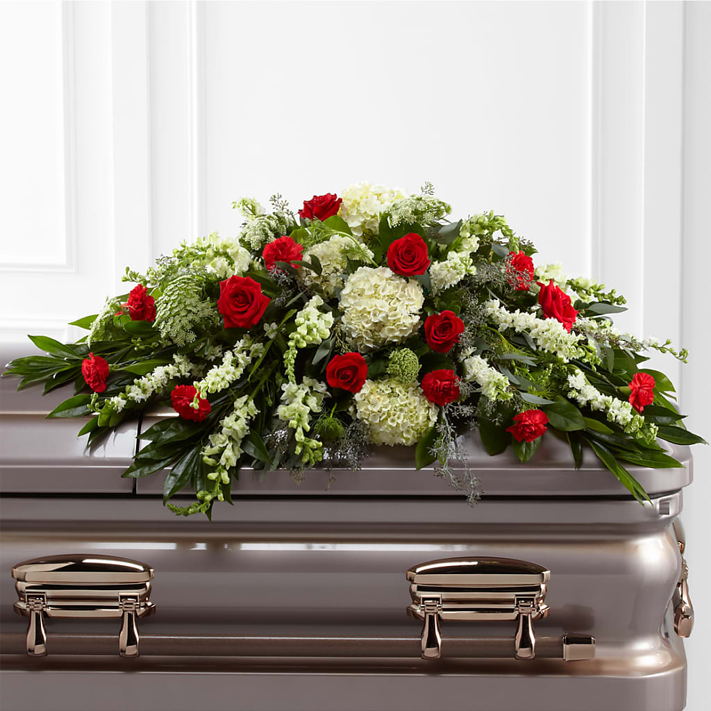 Sincerity Casket Spray – Rosemary Flower Shop Inc, Wappingers Falls NY