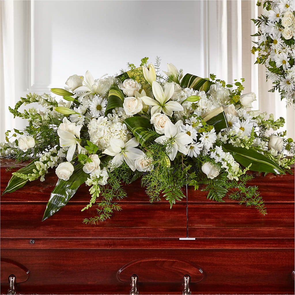 Abundance Casket Spray – Rosemary Flower Shop Inc, Wappingers Falls NY