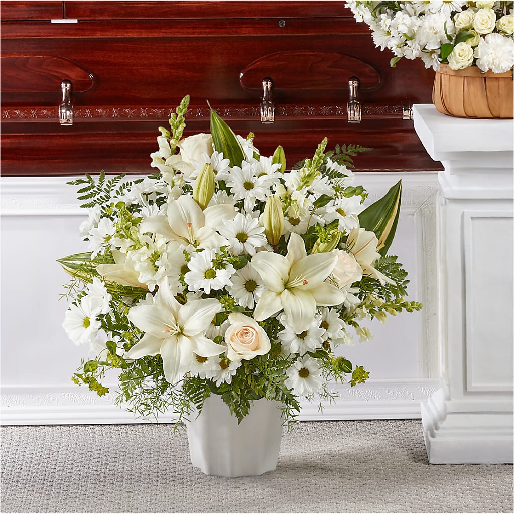 Thoughts of Tranquility Floor Basket – Rosemary Flower Shop Inc, Wappingers Falls NY