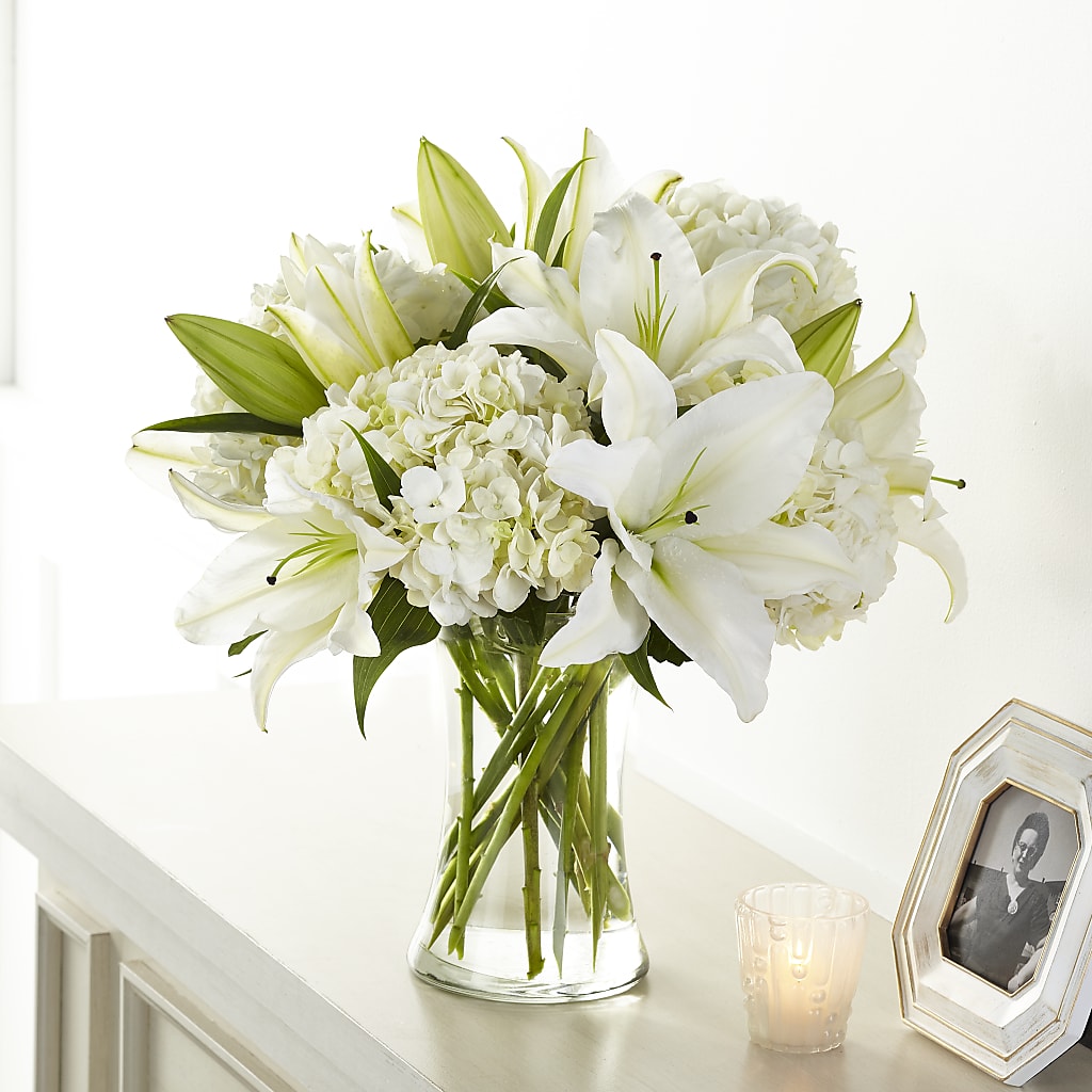 Compassionate Lily Bouquet – Rosemary Flower Shop Inc, Wappingers Falls NY