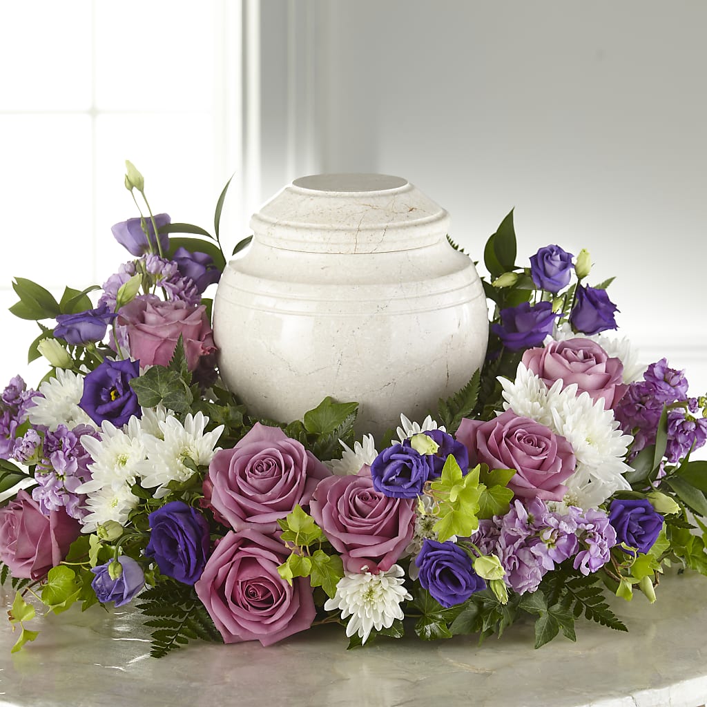 Blooming Sympathy Cremation Adornment – Rosemary Flower Shop Inc, Wappingers Falls NY
