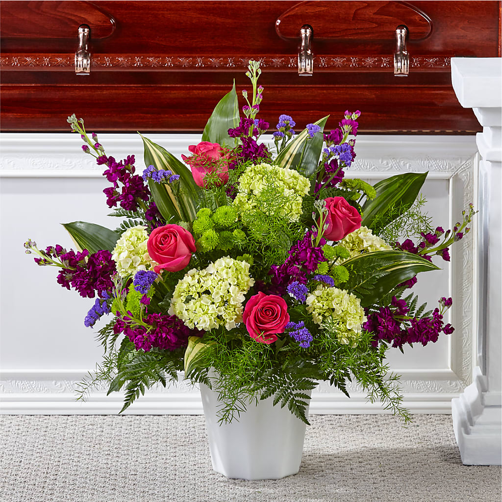 Beautiful Horizons Floor Basket – Rosemary Flower Shop Inc, Wappingers Falls NY