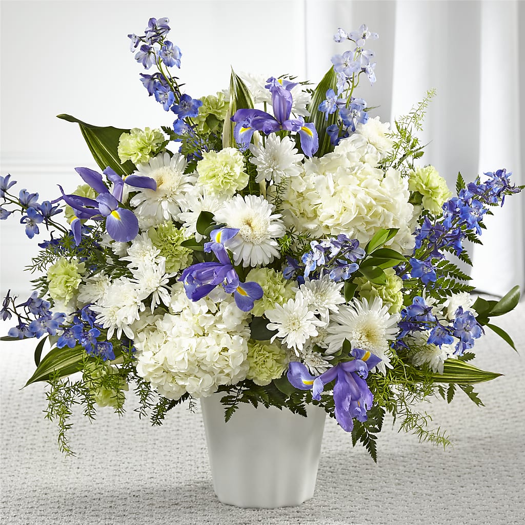 Soft Serenity Floor Basket – Rosemary Flower Shop Inc, Wappingers Falls NY