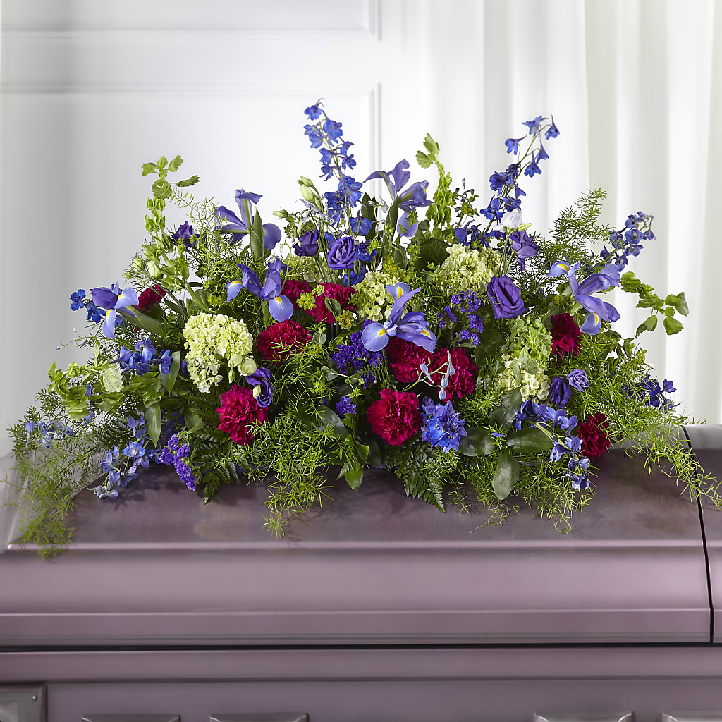 Always Treasured Casket Spray – Rosemary Flower Shop Inc, Wappingers Falls NY