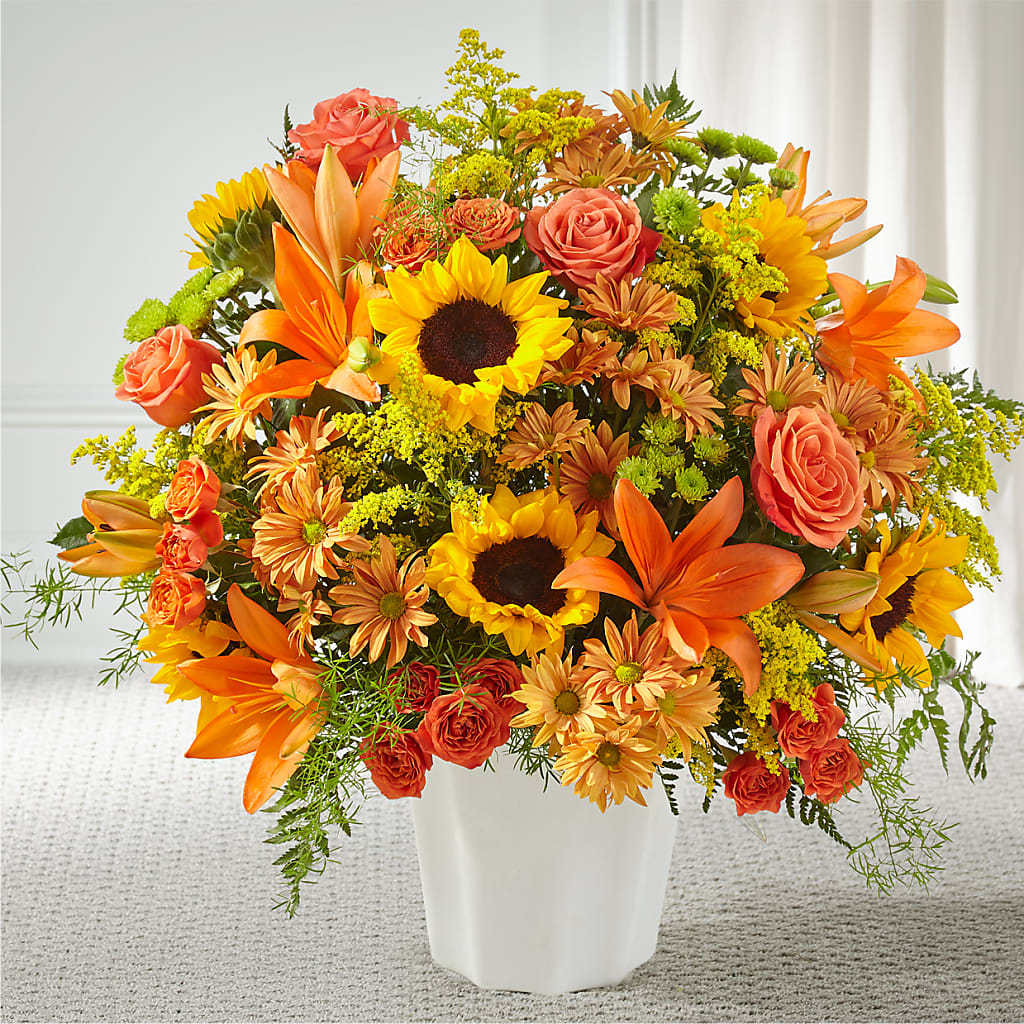 Harvest Thoughts Floor Basket – Rosemary Flower Shop Inc, Wappingers Falls NY