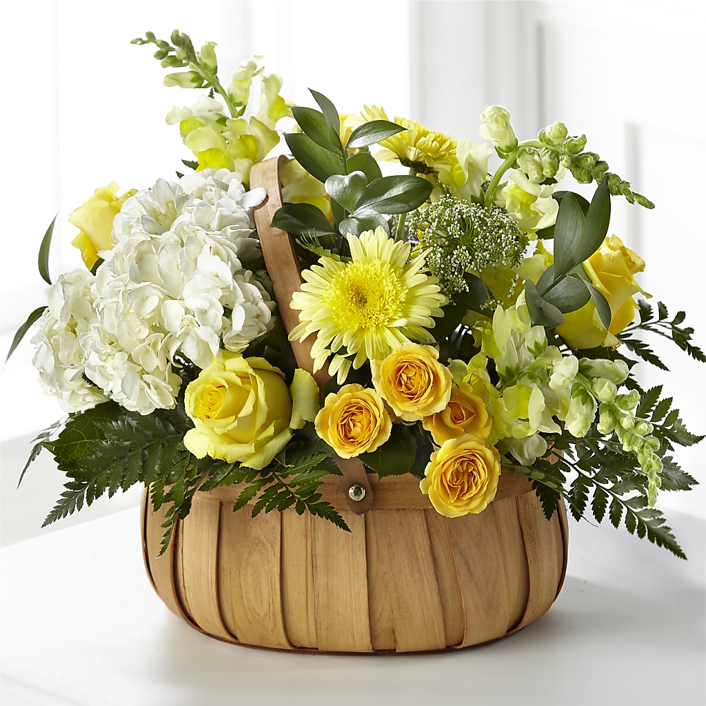 Rustic Remembrance Basket – Rosemary Flower Shop Inc, Wappingers Falls NY