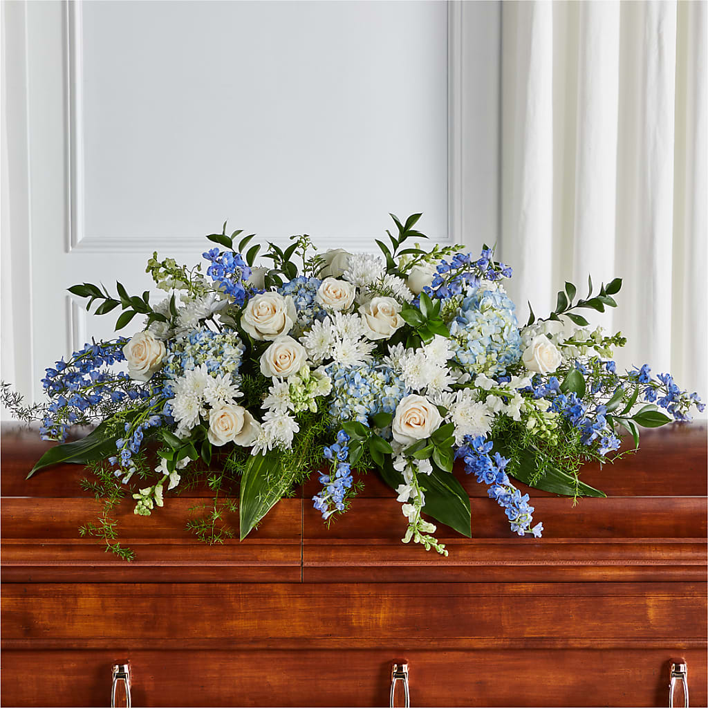 Timeless Essence Casket Spray – Rosemary Flower Shop Inc, Wappingers Falls NY
