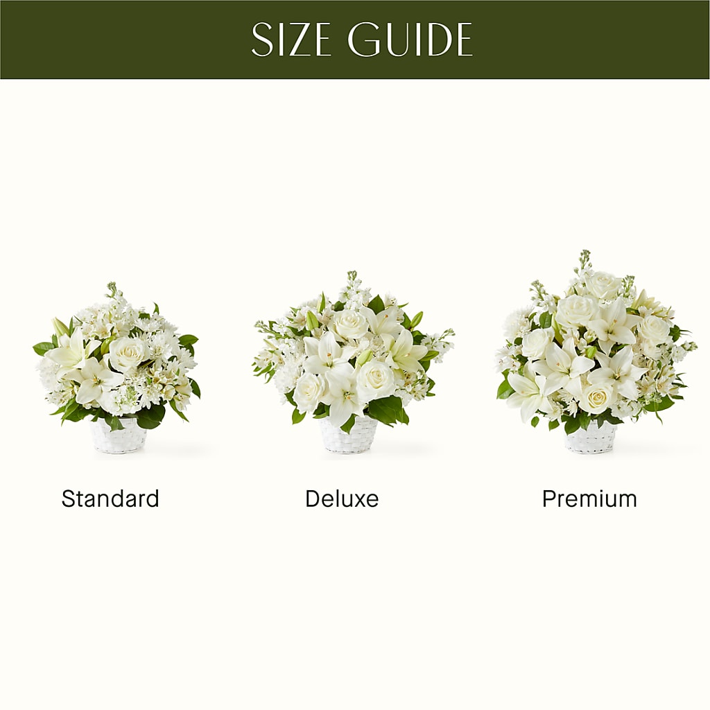 Peaceful Reflections Arrangement – Rosemary Flower Shop Inc, Wappingers Falls NY