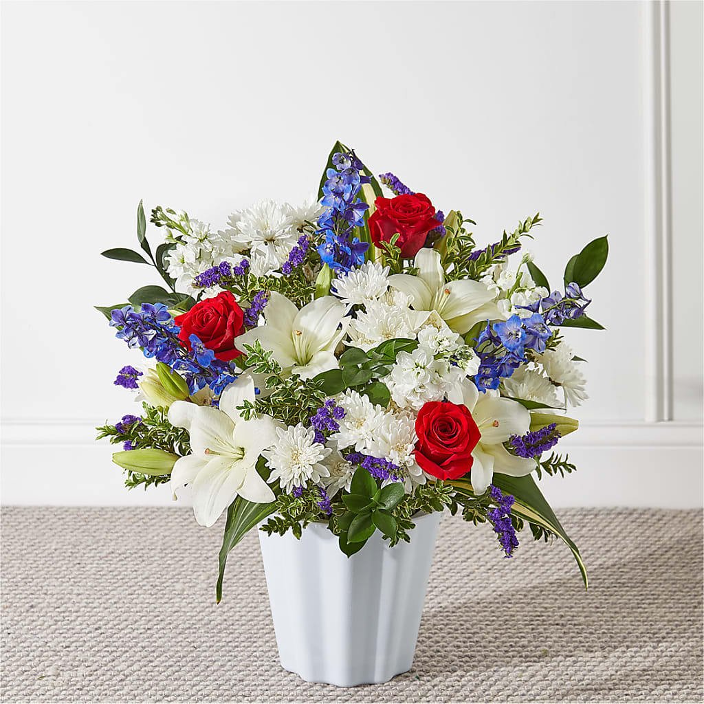 Consoled Floor Basket – Rosemary Flower Shop Inc, Wappingers Falls NY