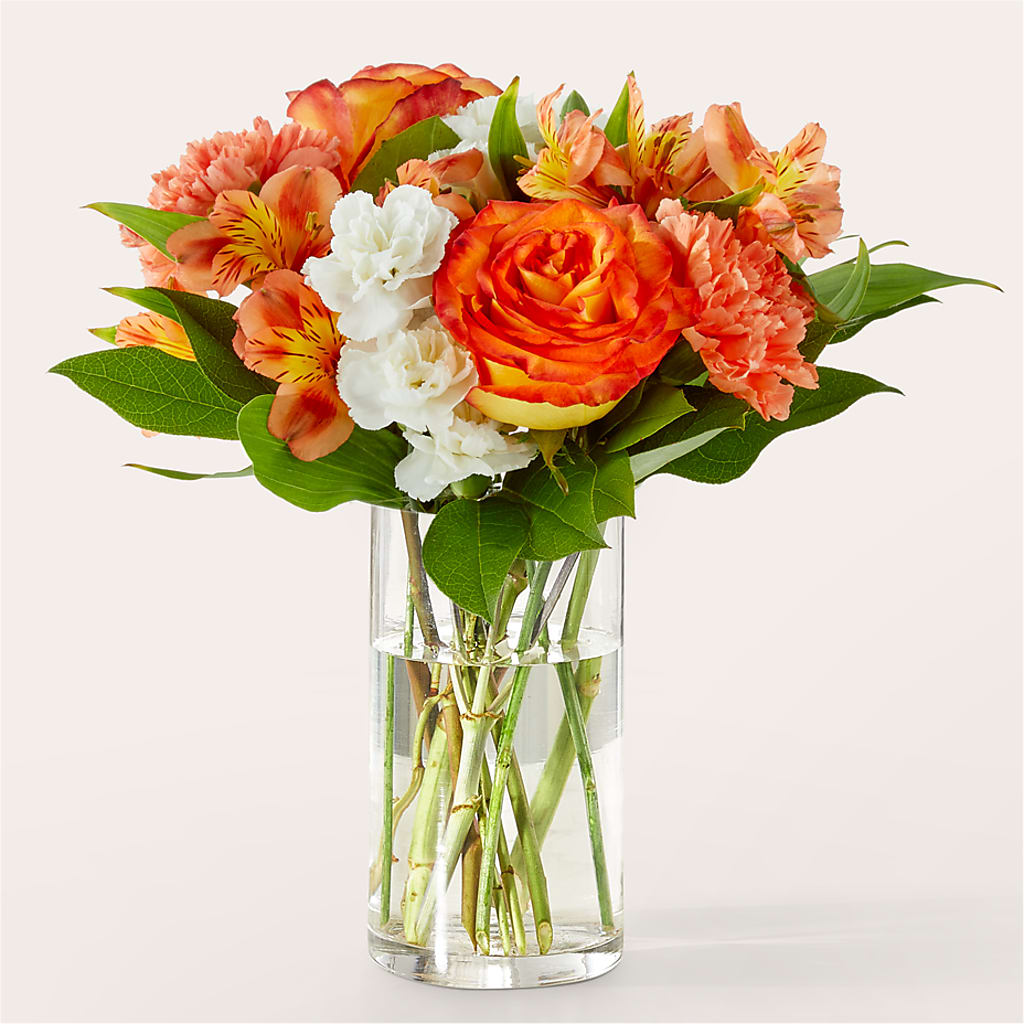 Apricot Glow Bouquet – Rosemary Flower Shop Inc, Wappingers Falls NY