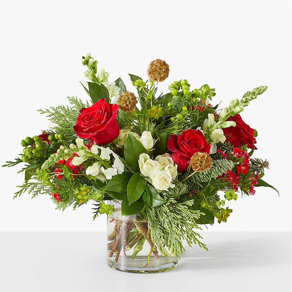 Deck the Halls Bouquet – Rosemary Flower Shop Inc, Wappingers Falls NY