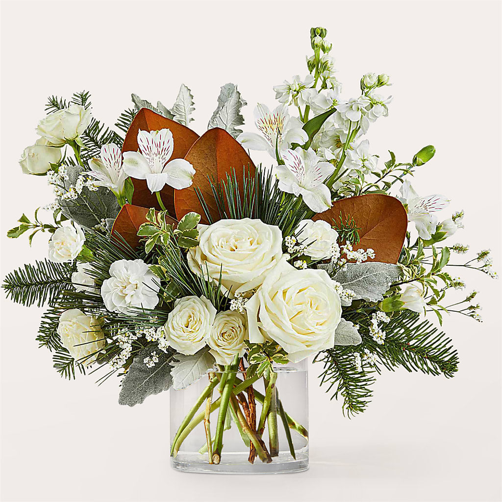 Fresh Snowfall Bouquet – Rosemary Flower Shop Inc, Wappingers Falls NY