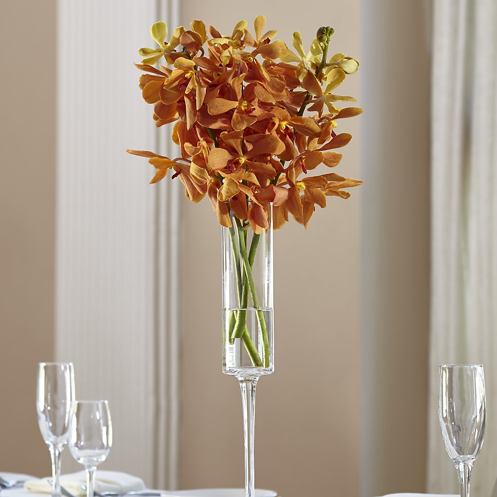 Orange Mokara Bouquet – Rosemary Flower Shop Inc, Wappingers Falls NY