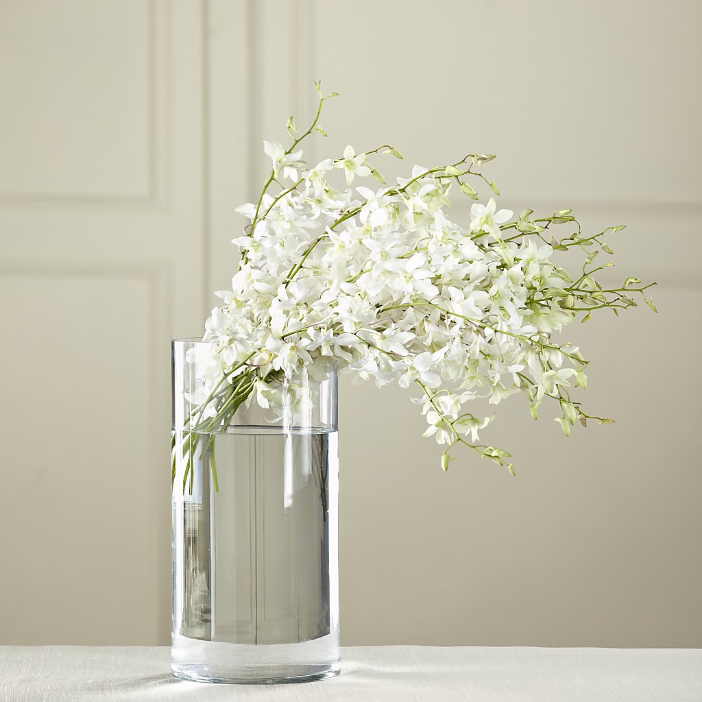 White Dendrobium Bouquet – Rosemary Flower Shop Inc, Wappingers Falls NY