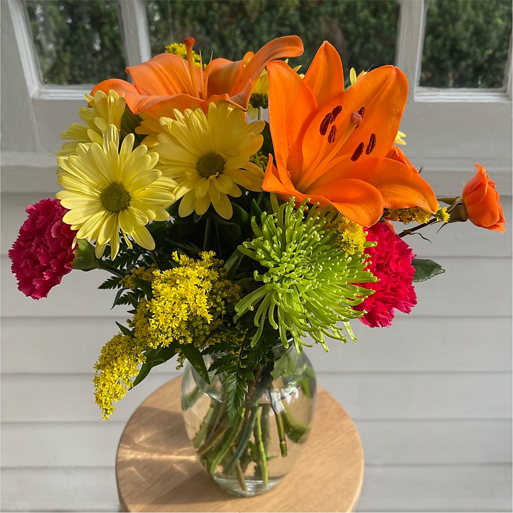 Bold & Bright – A Florist Original –  Rosemary Flower Shop Inc, Wappingers Falls NY