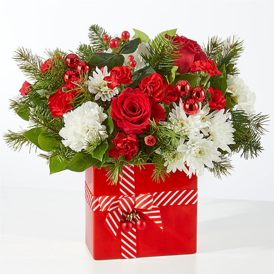 Presents Under the Tree Bouquet –  Rosemary Flower Shop Inc, Wappingers Falls NY
