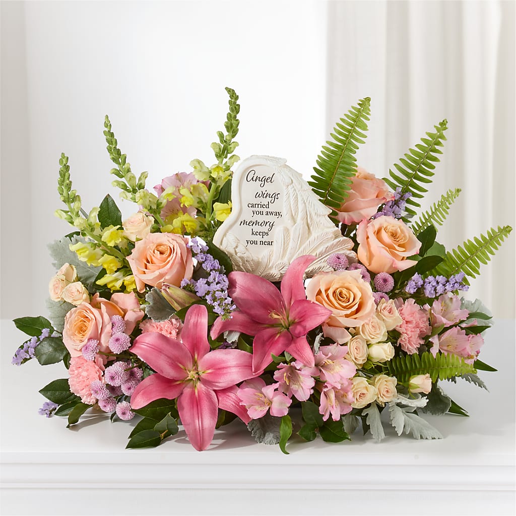 Gentle Light Arrangement –  Rosemary Flower Shop Inc, Wappingers Falls NY