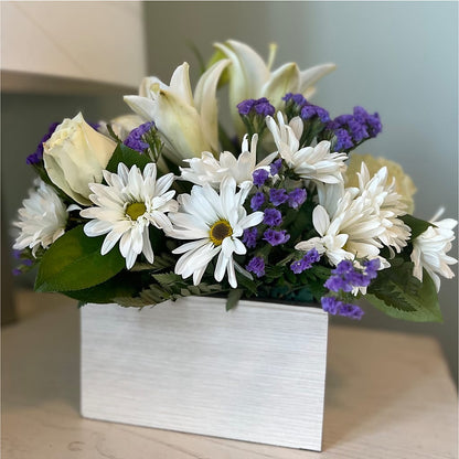 Beyond Blue Box Bouquet –  Rosemary Flower Shop Inc, Wappingers Falls NY