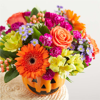 Tricks & Treats Pumpkin –  Rosemary Flower Shop Inc, Wappingers Falls NY