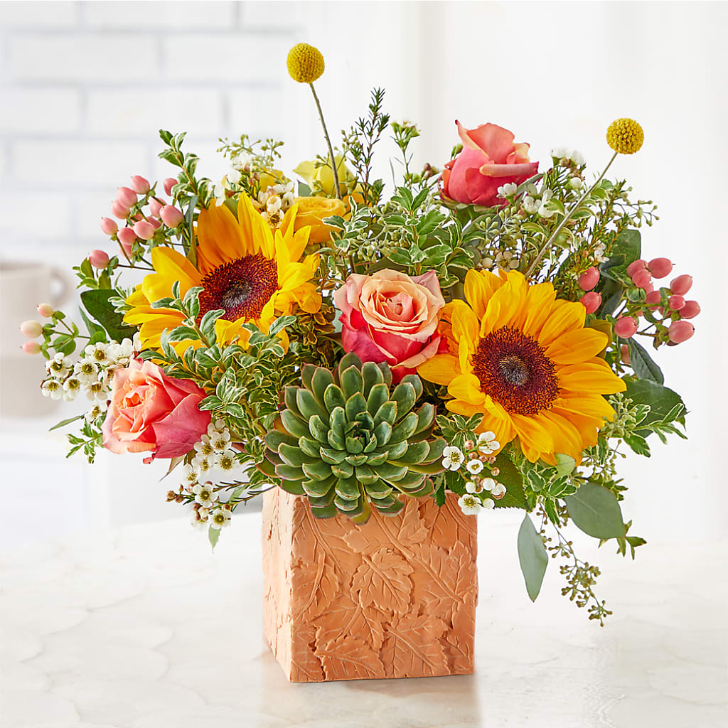 Sunflower Season Bouquet –  Rosemary Flower Shop Inc, Wappingers Falls NY