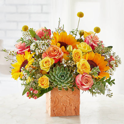 Sunflower Season Bouquet –  Rosemary Flower Shop Inc, Wappingers Falls NY