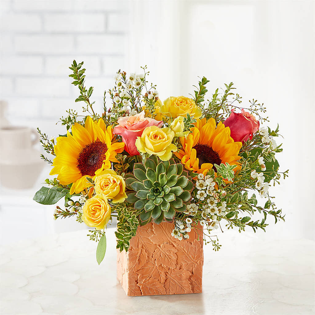 Sunflower Season Bouquet –  Rosemary Flower Shop Inc, Wappingers Falls NY