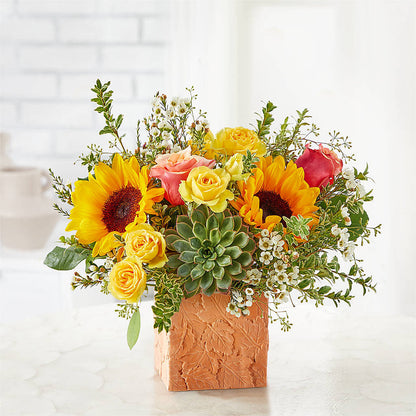 Sunflower Season Bouquet –  Rosemary Flower Shop Inc, Wappingers Falls NY