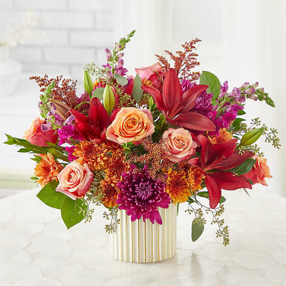 Burgundy Landscape Bouquet –  Rosemary Flower Shop Inc, Wappingers Falls NY