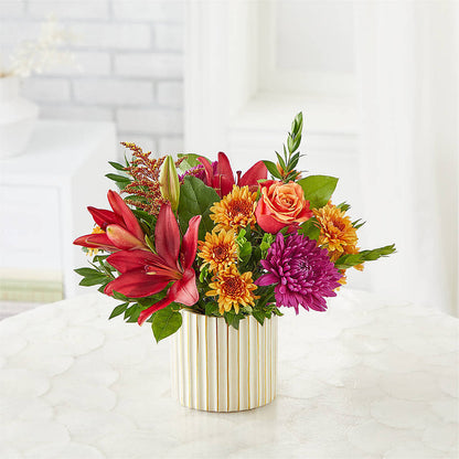 Burgundy Landscape Bouquet –  Rosemary Flower Shop Inc, Wappingers Falls NY