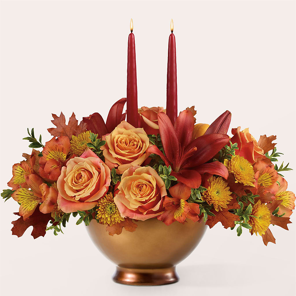 Harvest Table Centerpiece –  Rosemary Flower Shop Inc, Wappingers Falls NY