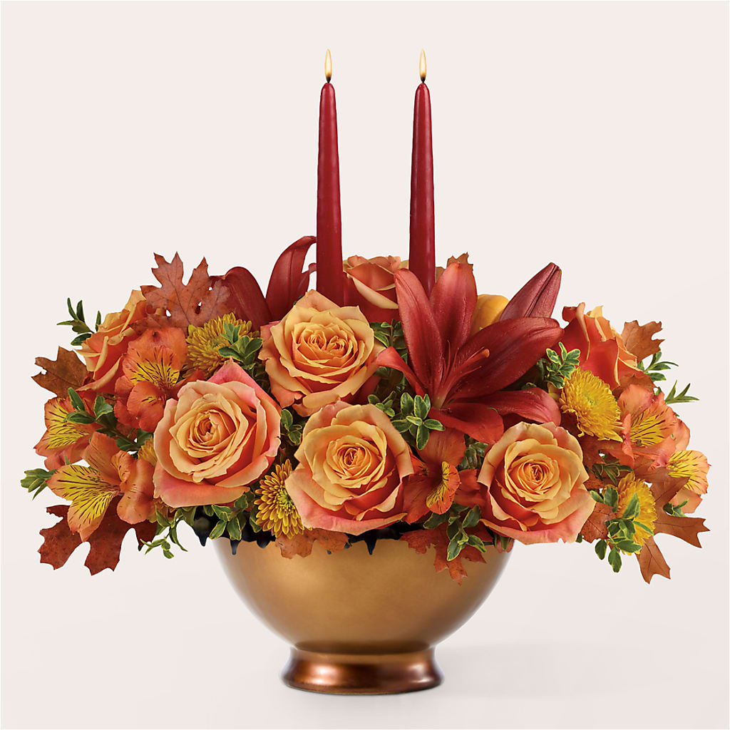 Harvest Table Centerpiece –  Rosemary Flower Shop Inc, Wappingers Falls NY
