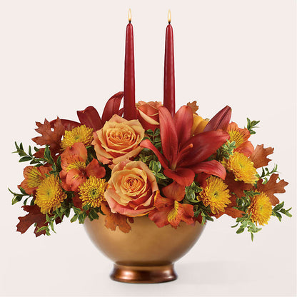 Harvest Table Centerpiece –  Rosemary Flower Shop Inc, Wappingers Falls NY