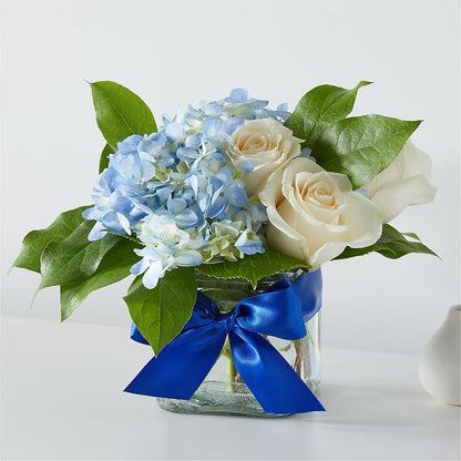 Sky Blue Delight Bouquet –  Rosemary Flower Shop Inc, Wappingers Falls NY