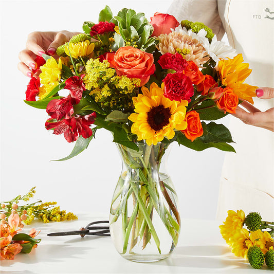 Fall Delight – A Florist Original –  Rosemary Flower Shop Inc, Wappingers Falls NY