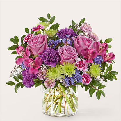 Glass Half Full Bouquet –  Rosemary Flower Shop Inc, Wappingers Falls NY