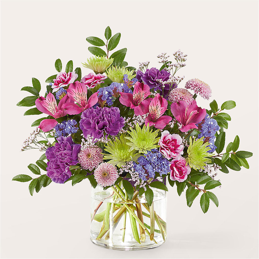 Glass Half Full Bouquet –  Rosemary Flower Shop Inc, Wappingers Falls NY