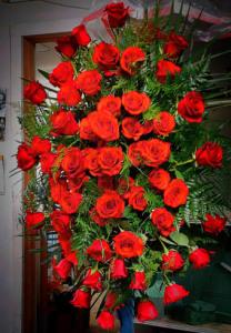 Forever Love standing spray –  Rosemary Flower Shop Inc, Wappingers Falls NY