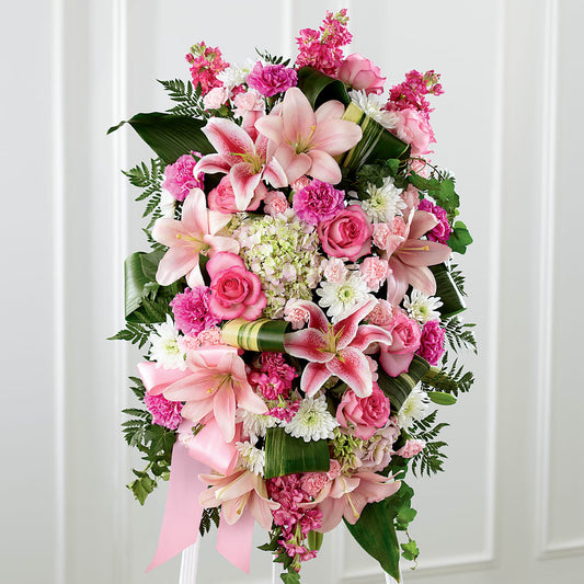 Comforting Standing Spray –  Rosemary Flower Shop Inc, Wappingers Falls NY