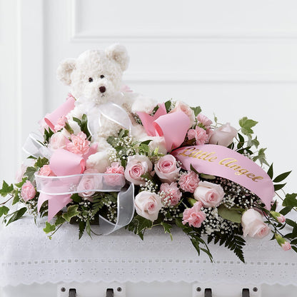 Touch of Sympathy Casket Spray –  Rosemary Flower Shop Inc, Wappingers Falls NY